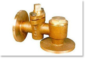 Bronze Combined Cock And Feed Check Valve