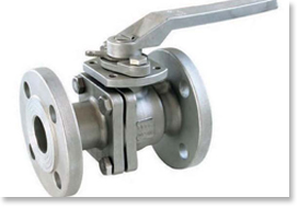 C.I. Three PC Flange End / Screwed End Ball Valve